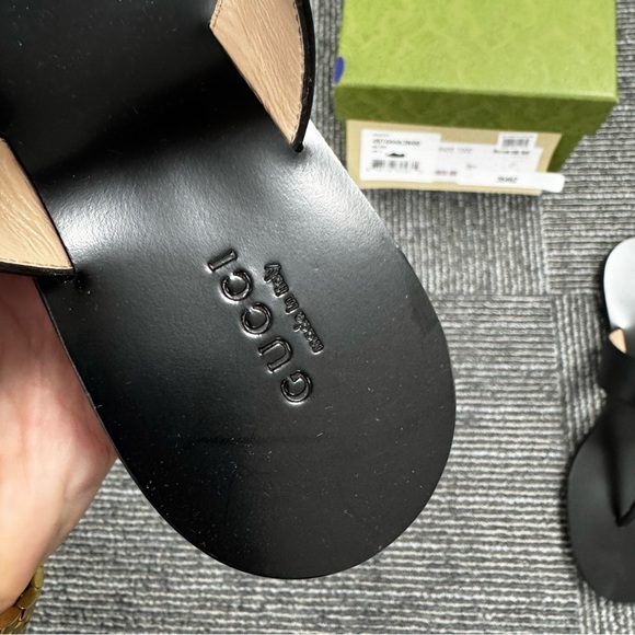 GUCCI GG MARMONT SANDALS FLIP FLOPS - Picture 8 of 9
